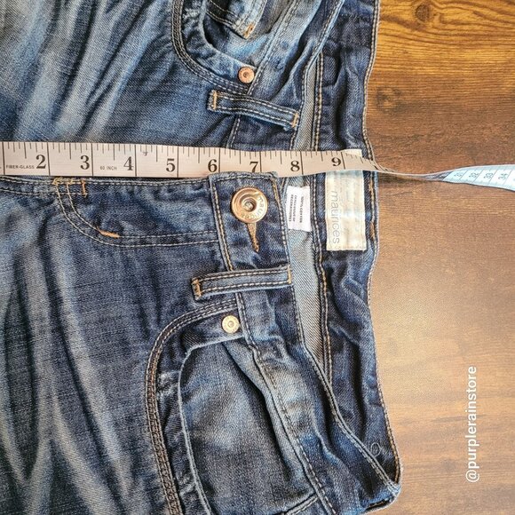 Vtg Maurices Capri Jeans Sz 4 Medium Light Wash Cotton Denim Country - Picture 8 of 12